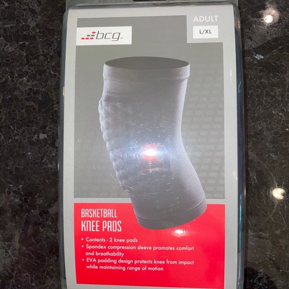 ‼️BRAND NEW‼️ Basketball Knee Pads Adult Spandex Compression BCG Basketball - Picture 2 of 7